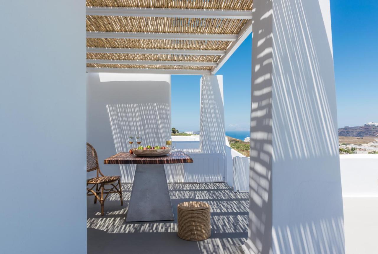 White & Co Santorini Villa Pyrgos Kallistis Luaran gambar