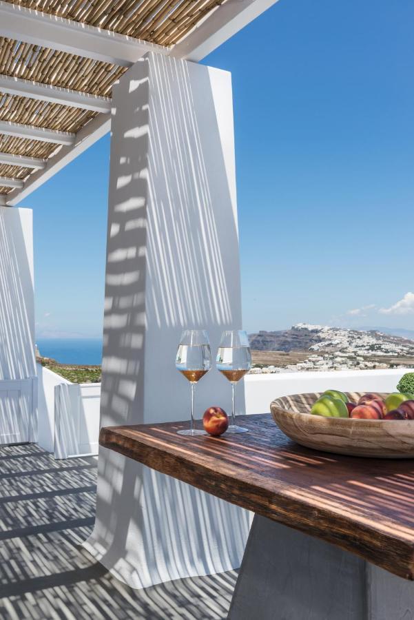 White & Co Santorini Villa Pyrgos Kallistis Luaran gambar