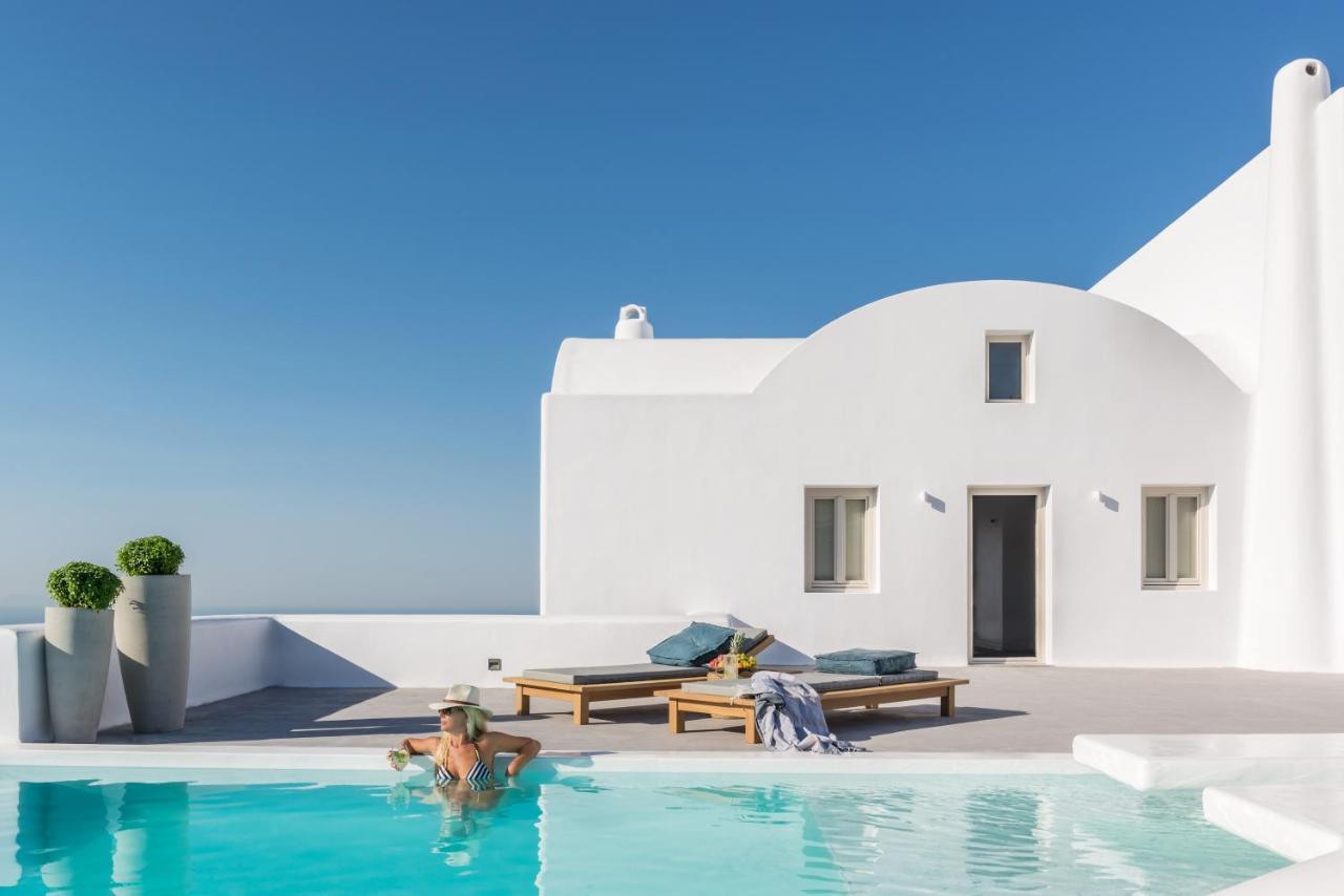 White & Co Santorini Villa Pyrgos Kallistis Luaran gambar