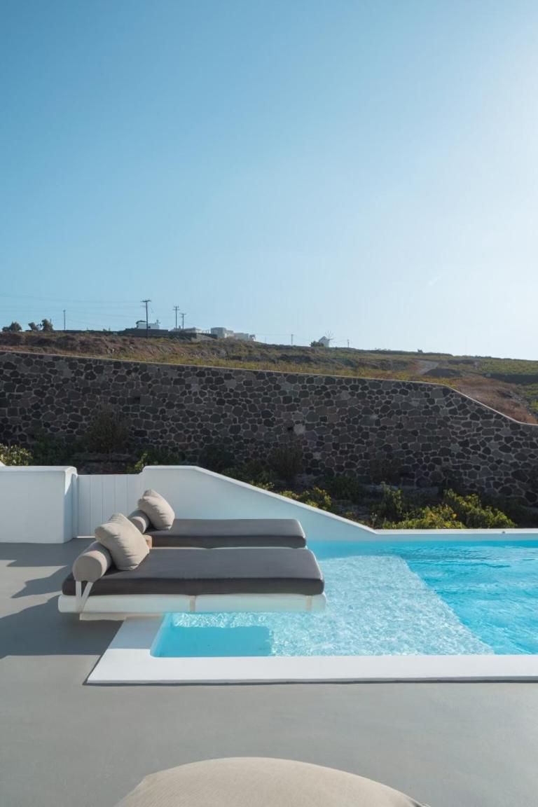 White & Co Santorini Villa Pyrgos Kallistis Luaran gambar