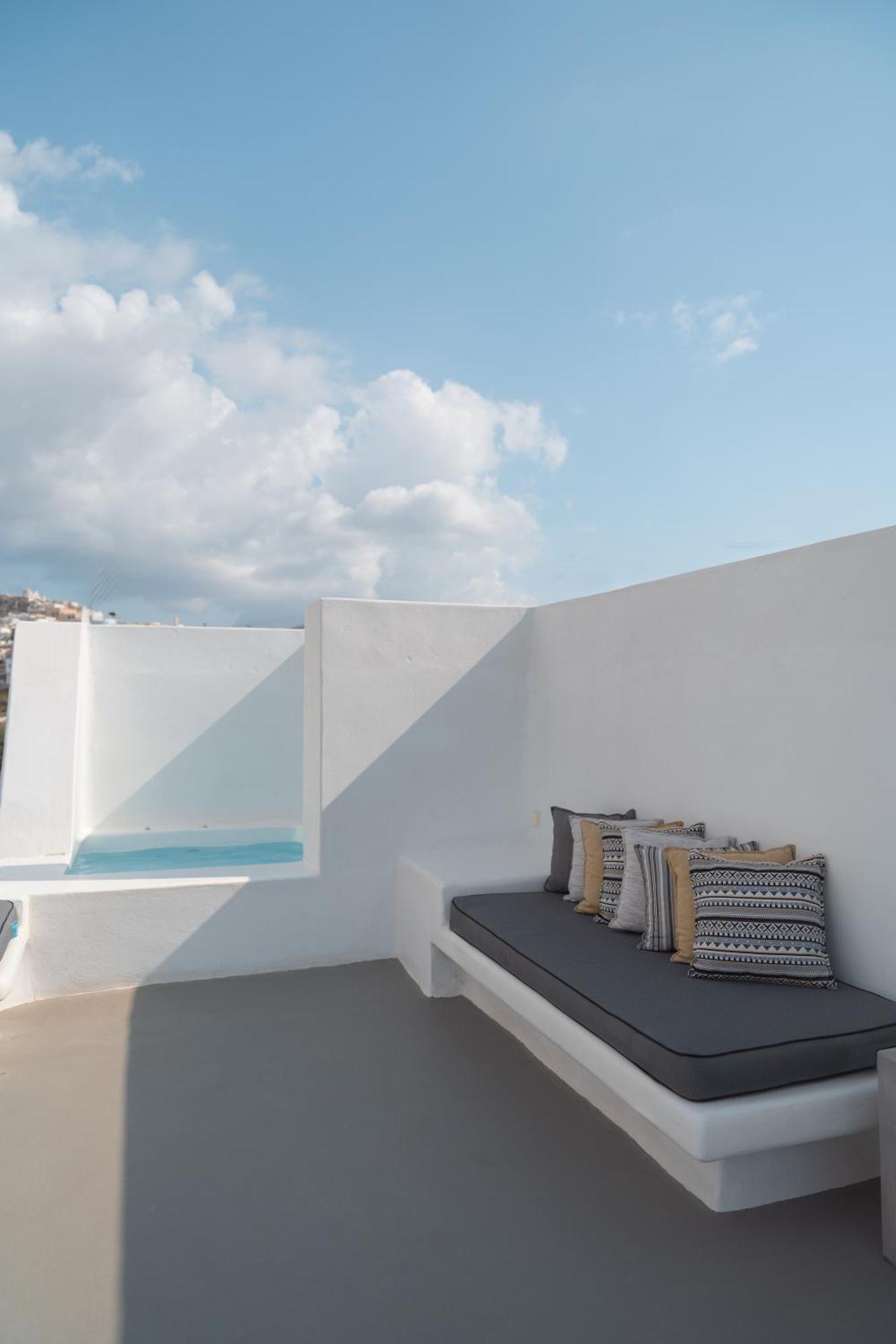 White & Co Santorini Villa Pyrgos Kallistis Luaran gambar