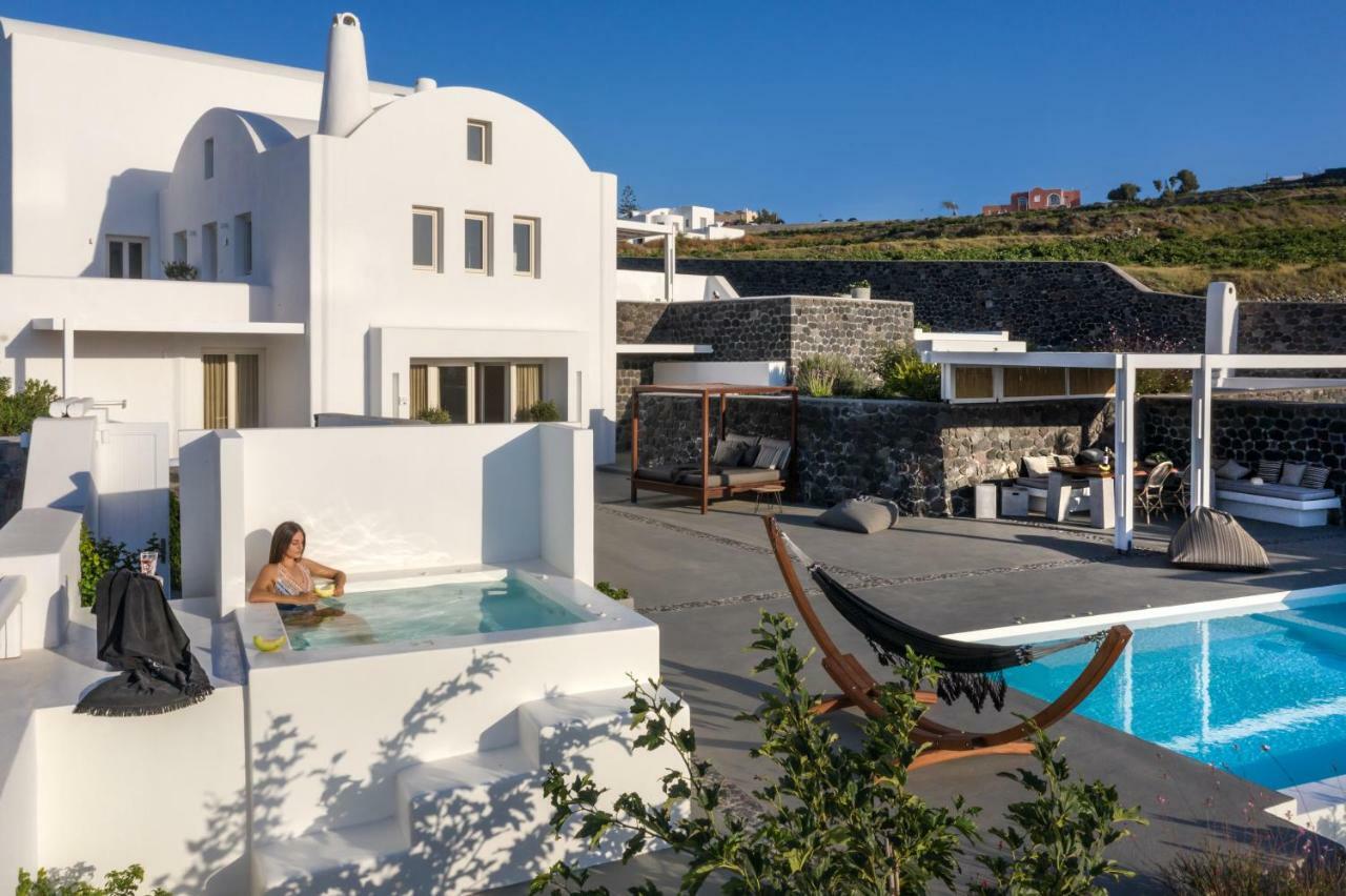 White & Co Santorini Villa Pyrgos Kallistis Luaran gambar